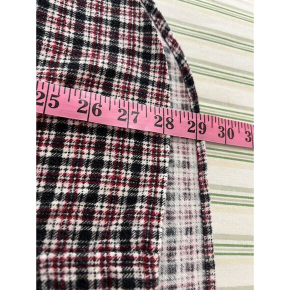 Haband Mens Pearl Snap Western Shirt Medium Long Sleeve Work Wear Flannel Collar - Picture 9 of 10